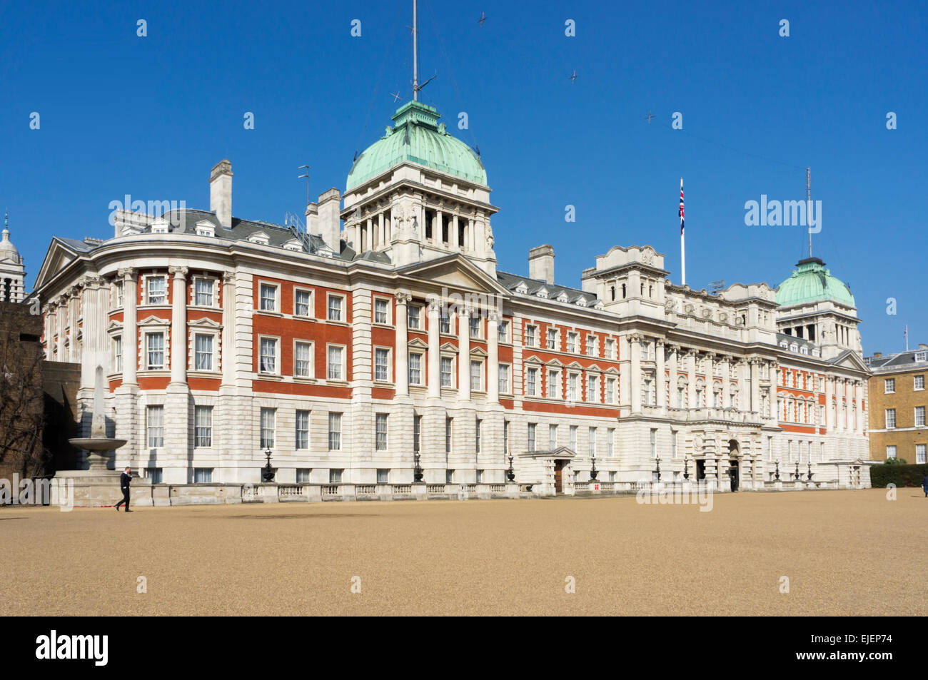 Admiralty House, the old Admiralty Building on north side of Horseguards Parade in central London. Stock Photo