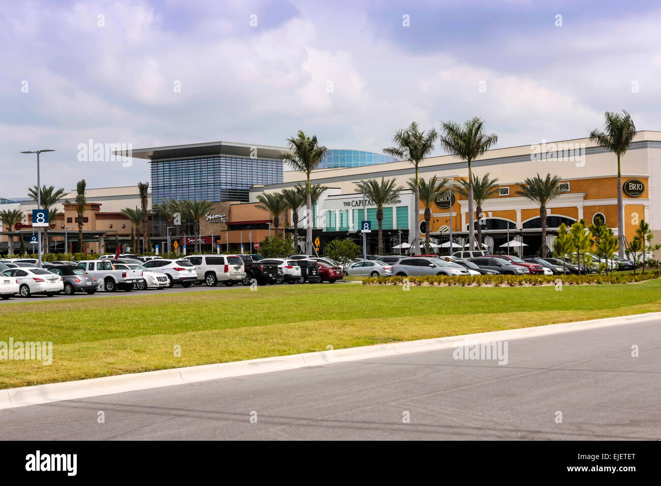 The new University Town Center Mall located just off I-75 on University Parkway in Sarasota Floria Stock Photo