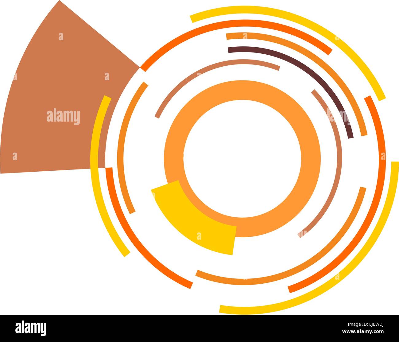 An illustration showing hud rings Stock Vector Image & Art - Alamy