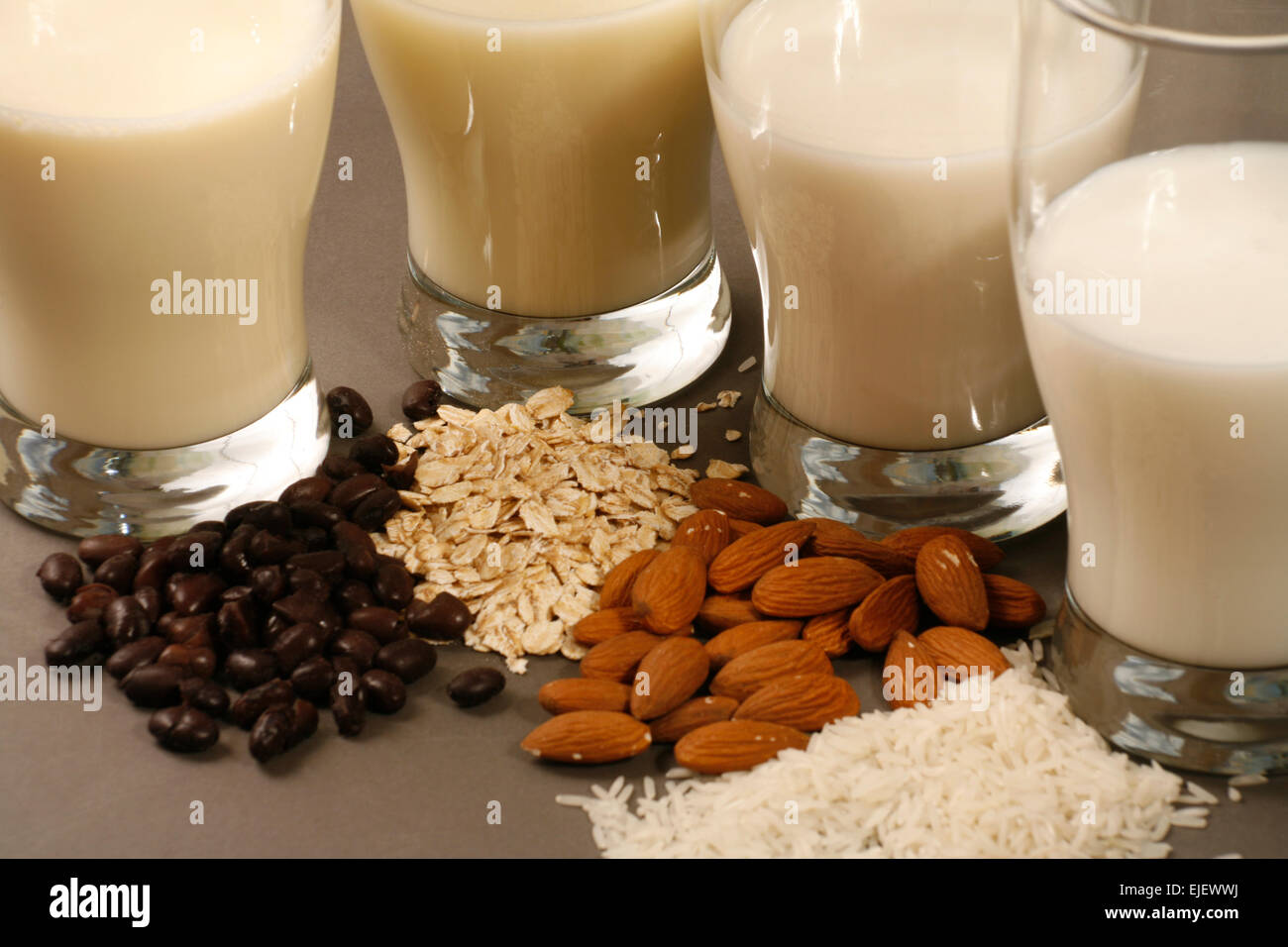 Non Dairy Milk Stock Photo Alamy