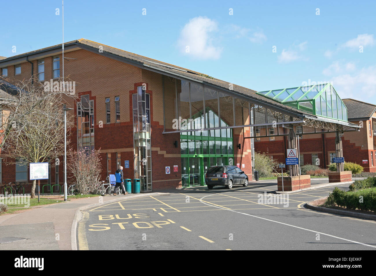 Royal Devon and Exeter hospital Wonford Stock Photo Alamy