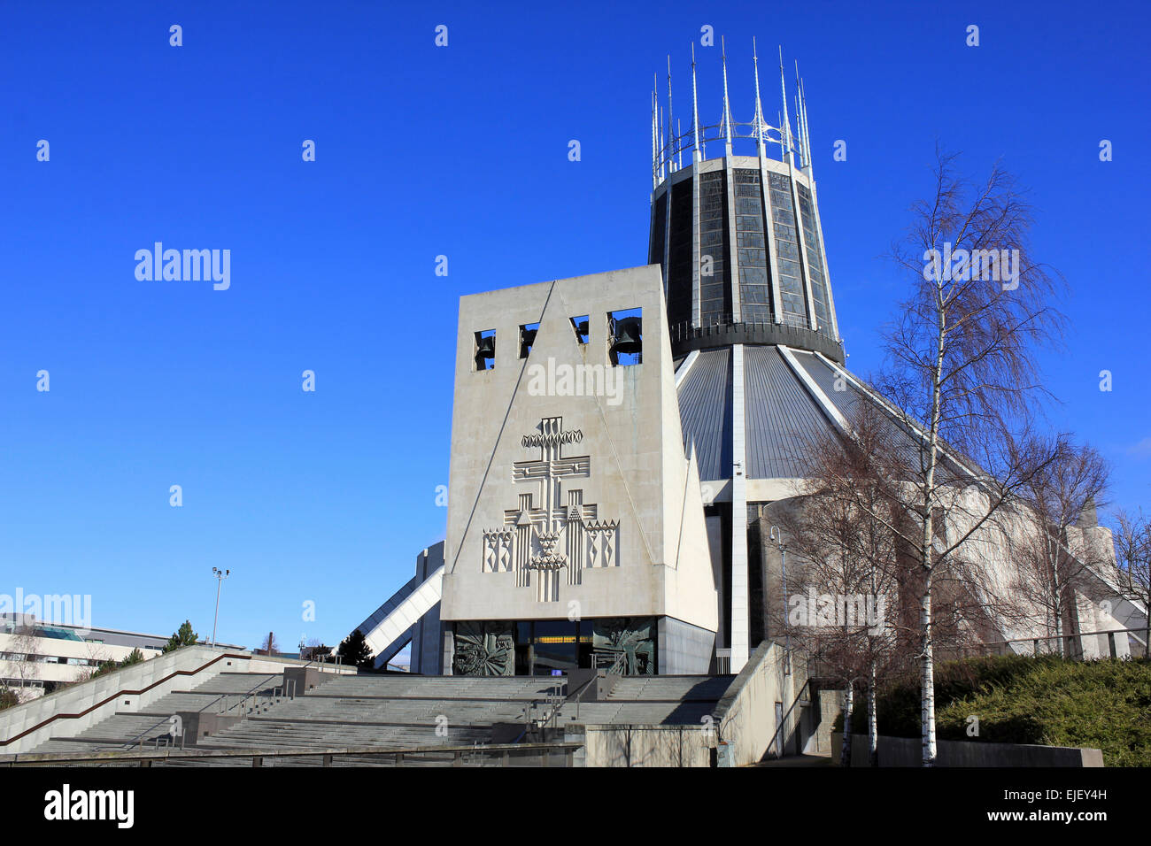 The Liverpool Metropolitan Cathedral of Christ the King, Merseyside, UK Stock Photo