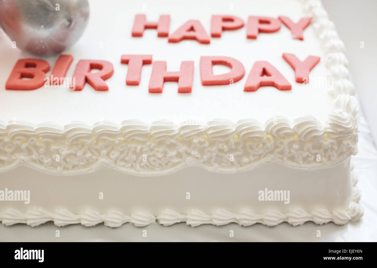 Details Of A Happy Birthday Cake On White Background Stock Photo Alamy Details Of A Happy Birthday Cake On White Background Stock Photo Alamy