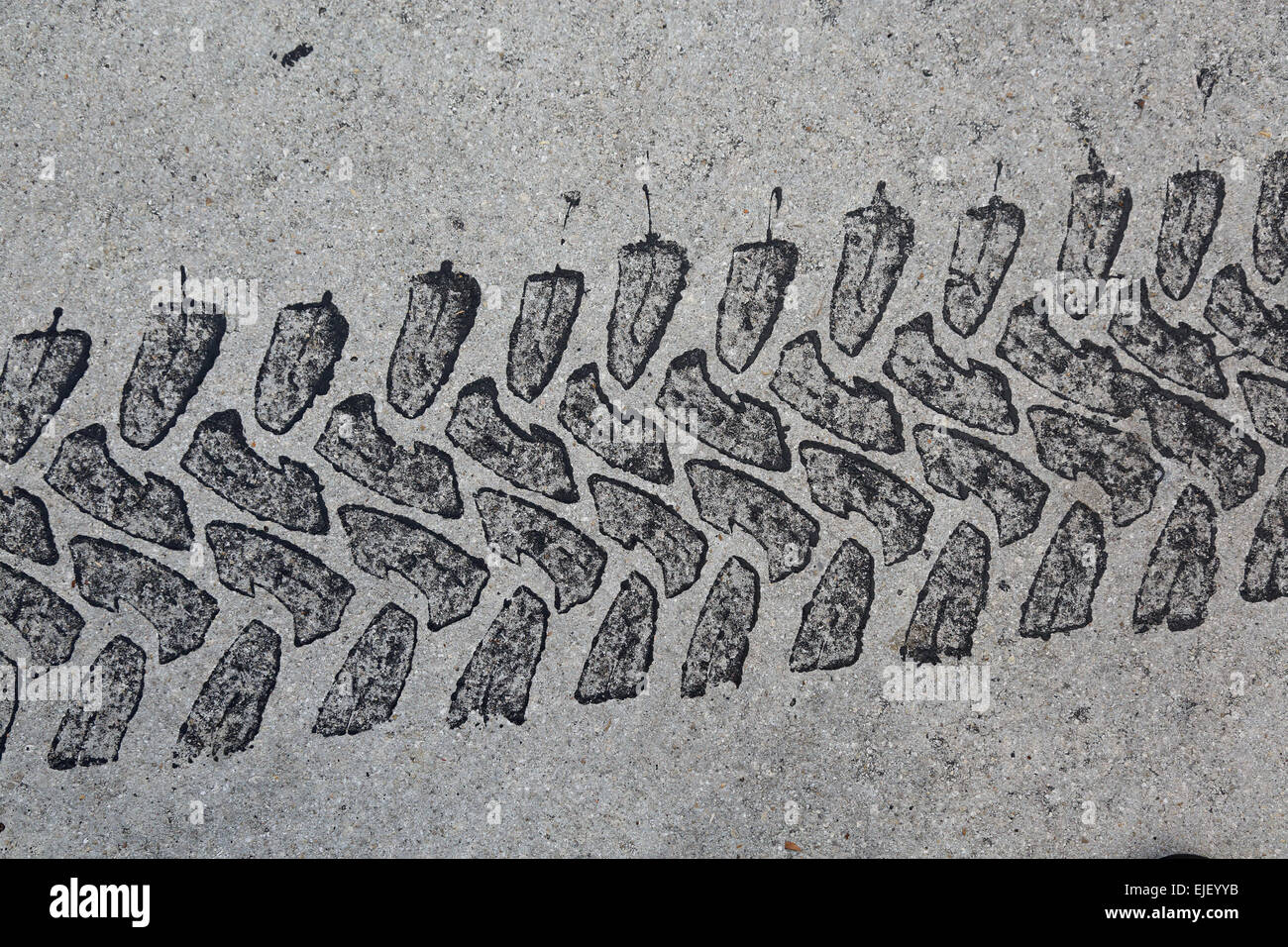 Tire mark, tyre track, on pavement background Stock Photo Alamy