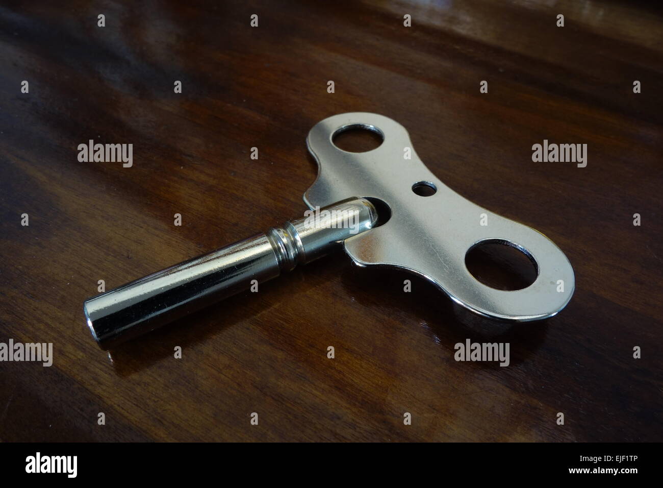 Clock Winding Key Stock Photo Alamy