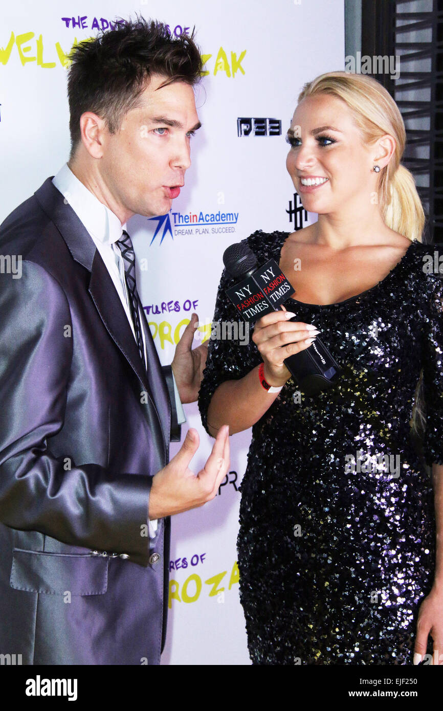 The Adventures of Velvet Prozak' pilot launch at the Hotel Sofitel Los Angeles, Beverly Hills - Arrivals Featuring: Saige Walker Where: Beverly Hills, California, United States When: 17 Sep 2014 Stock Photo