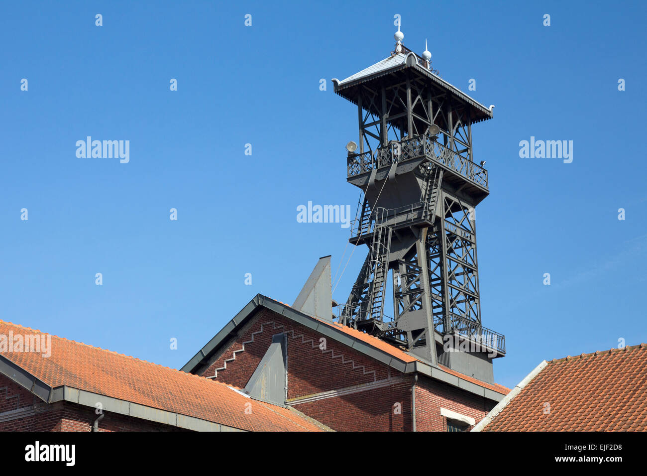 Mining museum in Lewarde, France. Stock Photo