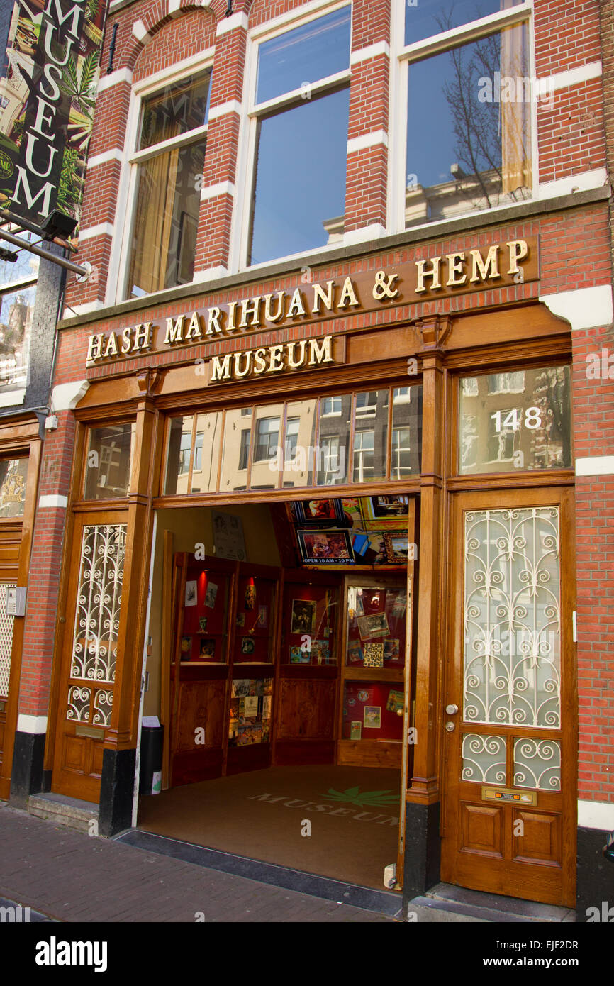 Hash Marihuana & Hemp Museum Stock Photo