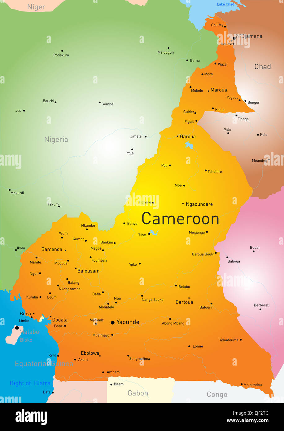 Yaounde capital city cameroon africa hires stock photography and