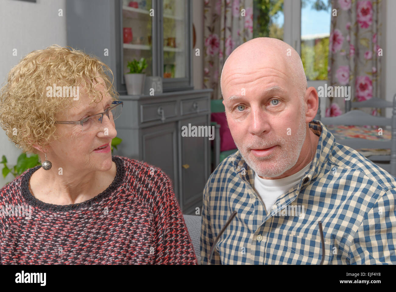 Mature mom adult son hi-res stock photography and images - Alamy