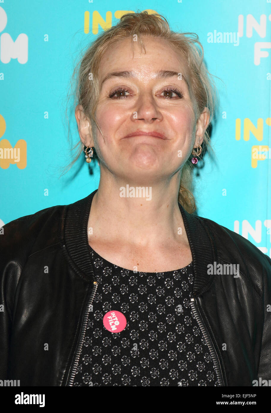 London, UK. 24th March, 2015. Sophie Thompson at Into Film Awards at