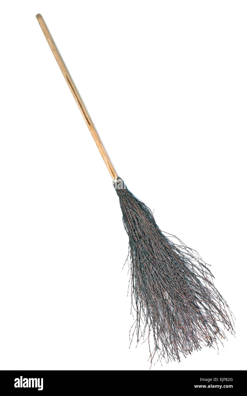 Wicker broom Cut Out Stock Images & Pictures Alamy