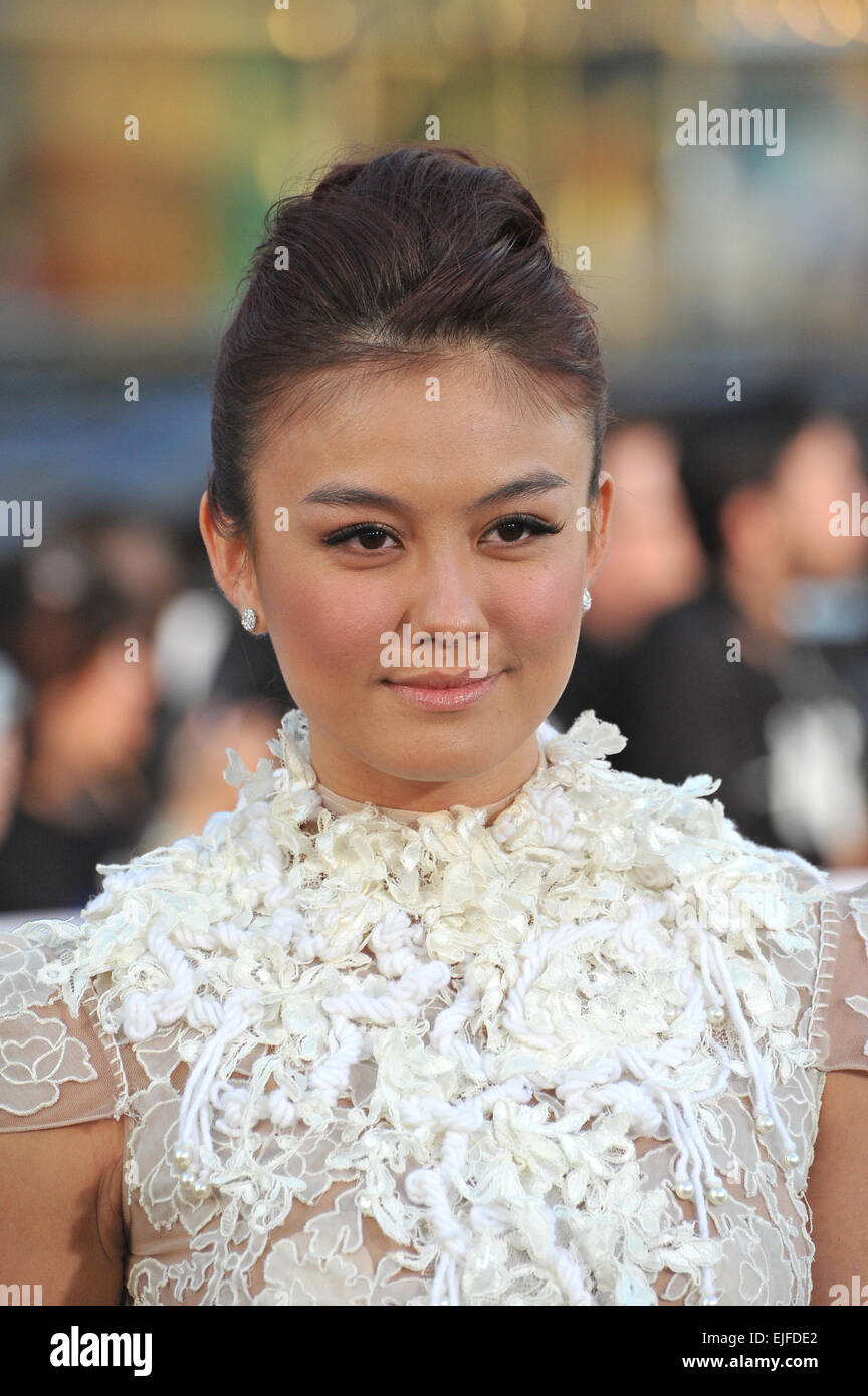 LOS ANGELES, CA APRIL 10, 2013 Indonesian singer/actress Agnes Monica at the American