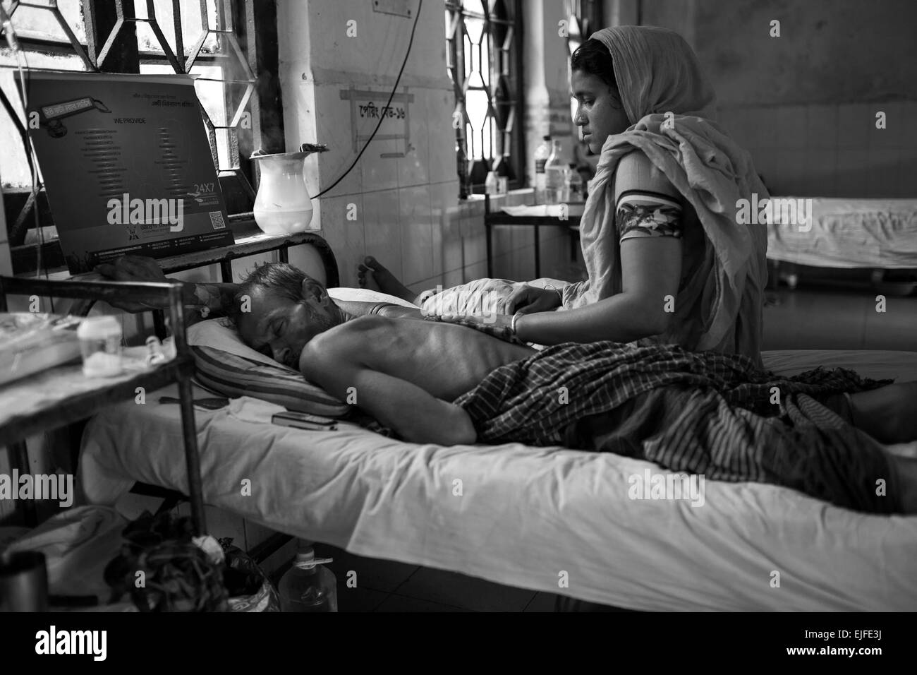 Dhaka, Bangladesh. 19th Nov, 2014. A patient suffers from Tuberculosis ...