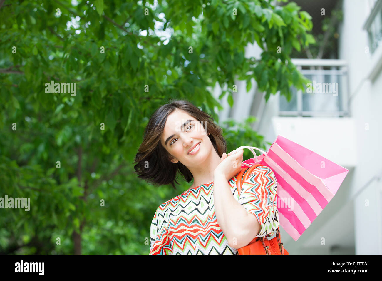 Female short brown hair hi-res stock photography and images - Alamy