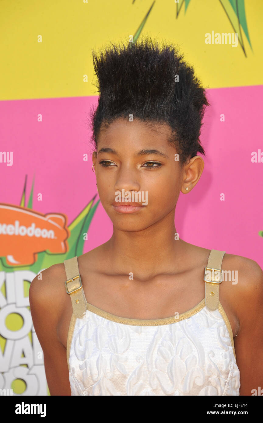 LOS ANGELES, CA MARCH 23, 2013 Willow Smith, daughter of Will Smith