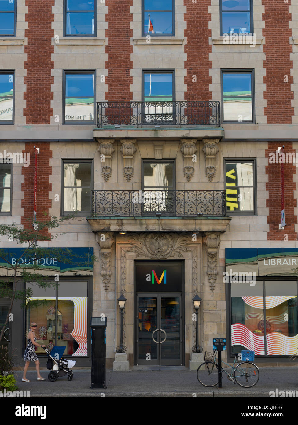 Golden Square Mile, Montreal, Quebec, Canada Stock Photo Alamy