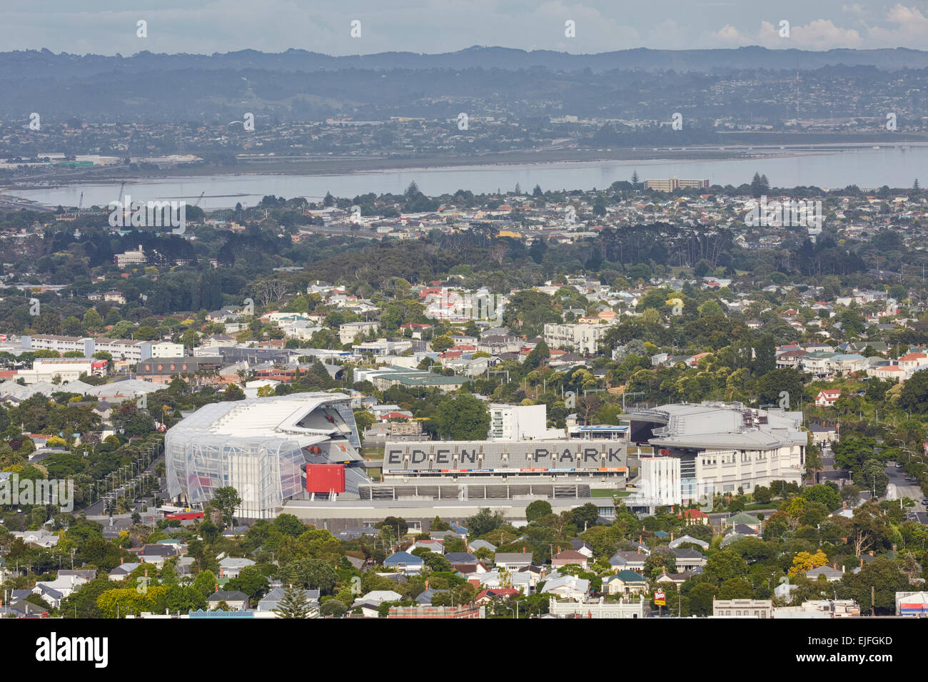 Aerial view of the Eden Park, Auckland, New Zealand Stock Photo Alamy