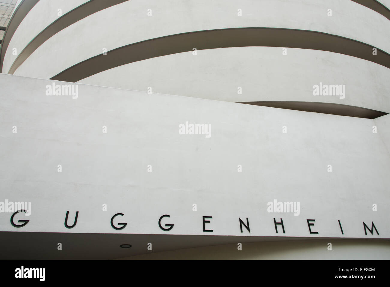 Solomon R. Guggenheim Museum, Upper East Side, Manhattan, New York City, New York State, USA Stock Photo