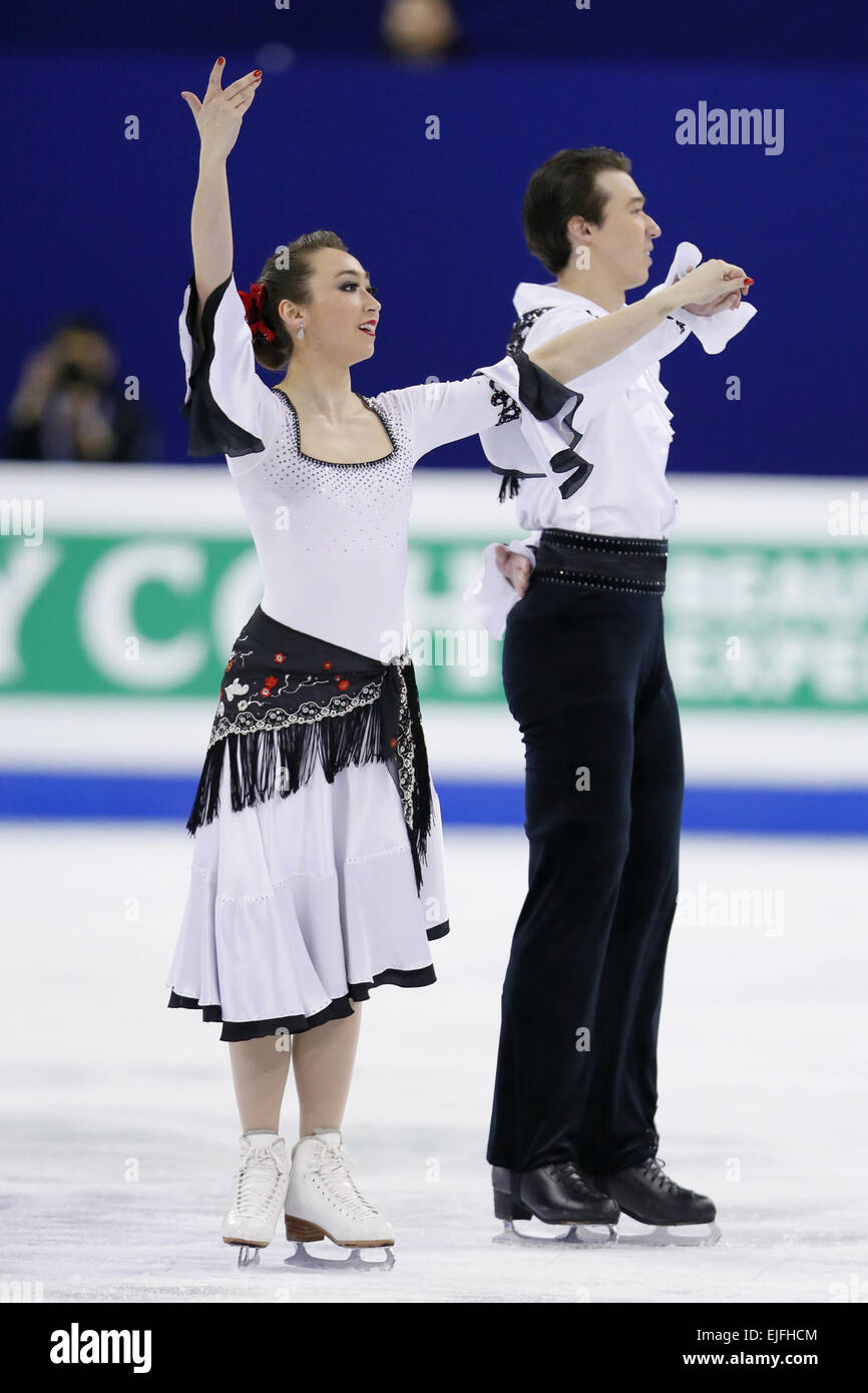 Shanghai, China. 25th Mar, 2015. Cathy Reed & Chris Reed (JPN) Figure