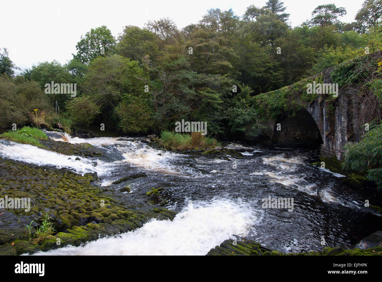River Lennon, Rathmelton, County Donegal, Ireland Stock Photo