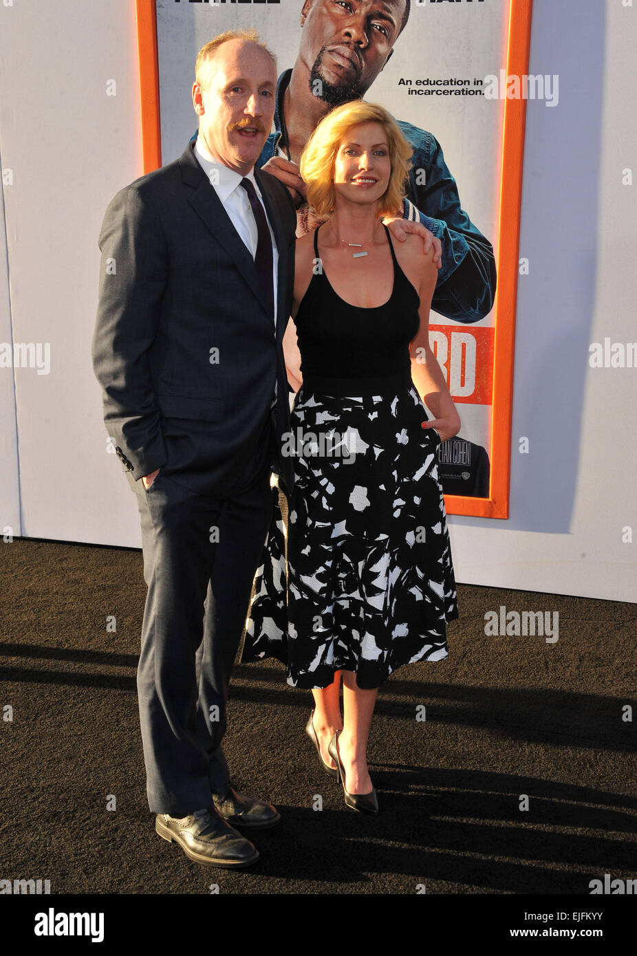 Los Angeles, California, USA. 25th Mar, 2015. Matt Walsh, Alissa Walsh attending the Los Angeles Premiere of ''Get Hard'' held at the TCL Chinese Theatre in Hollywood, California on March 25, 2015. 2015 Credit:  D. Long/Globe Photos/ZUMA Wire/Alamy Live News Stock Photo