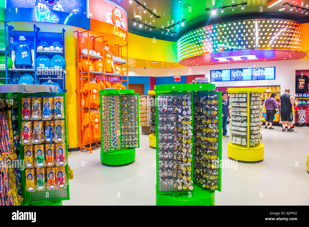 The M&M world store in Las Vegas strip Stock Photo - Alamy