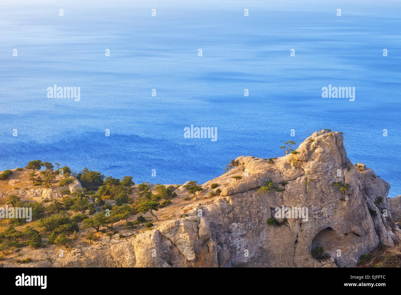 Amazing seascape of Crimea, Ukraine Stock Photo