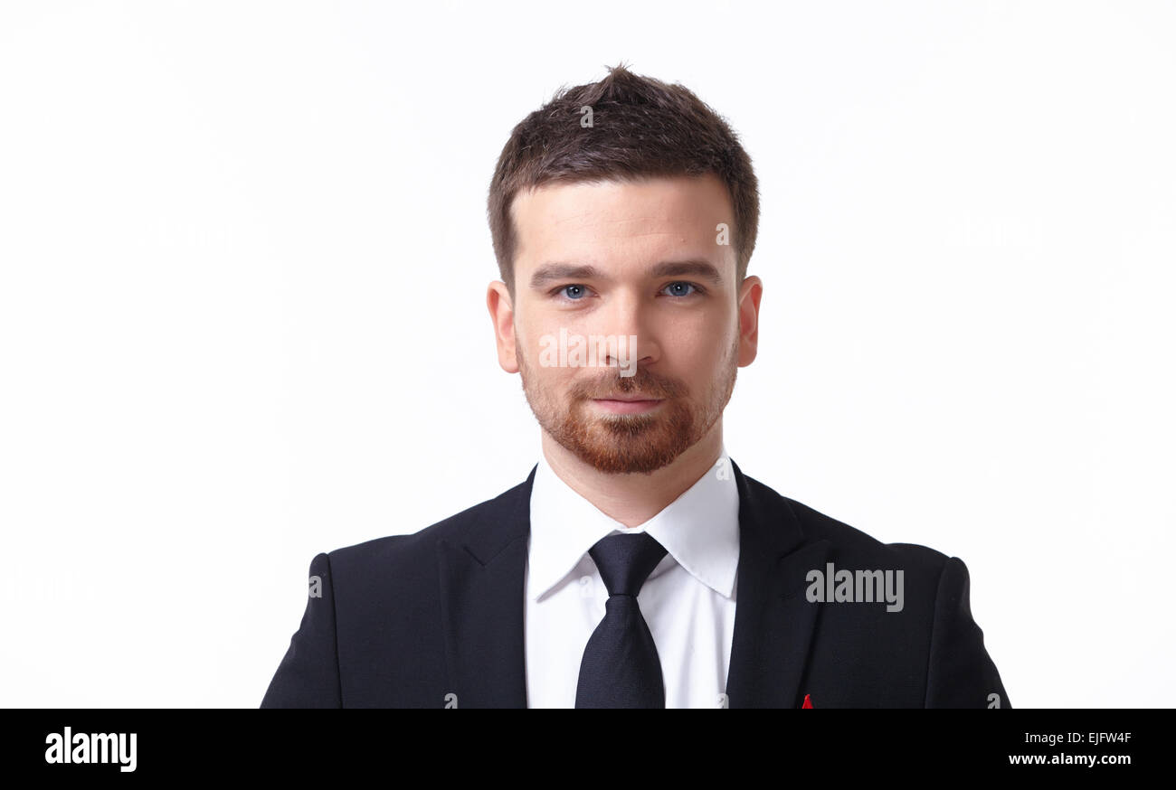 businessman in a suit Stock Photo - Alamy