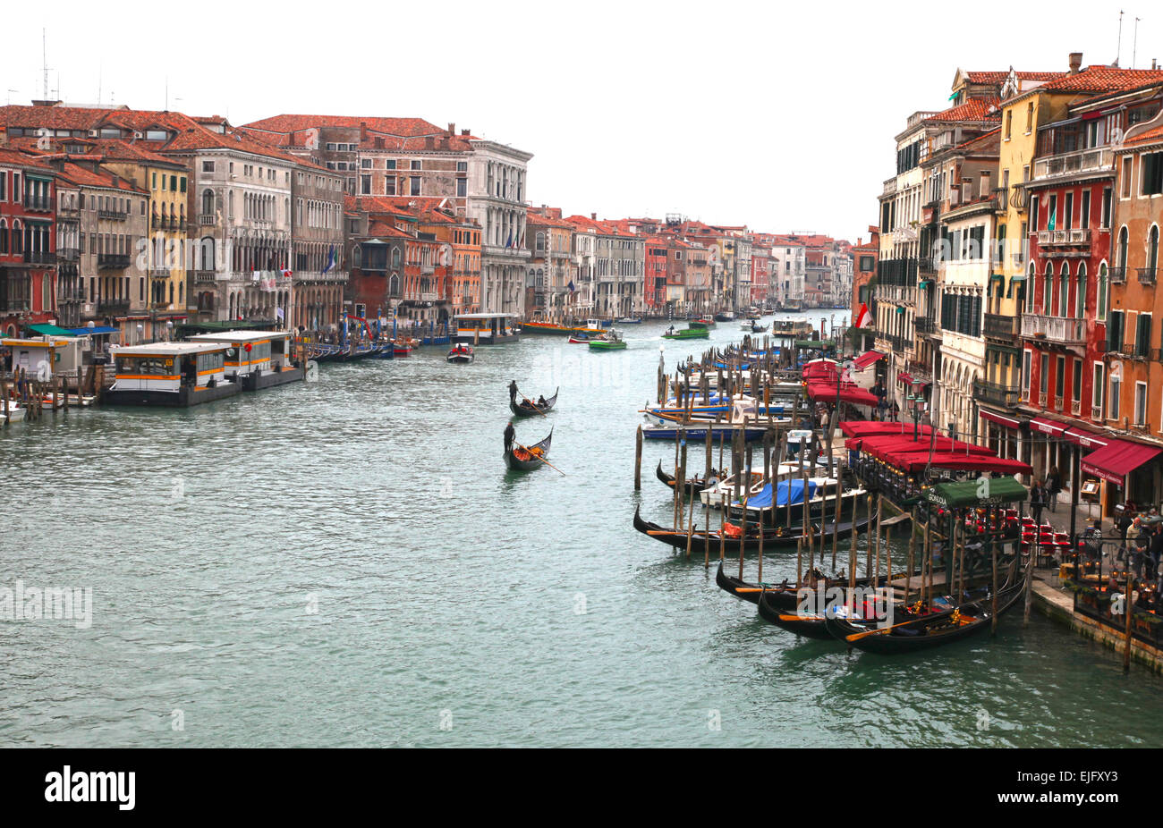 Venice from the Rialto Bridge Stock Photo - Alamy