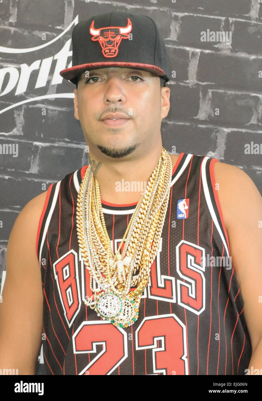 2014 BET Hip Hop Awards presented by Sprite held at The Atlanta Civic Center - Arrivals Featuring: French Montana Where: Atlanta, Georgia, United States When: 20 Sep 2014 Stock Photo
