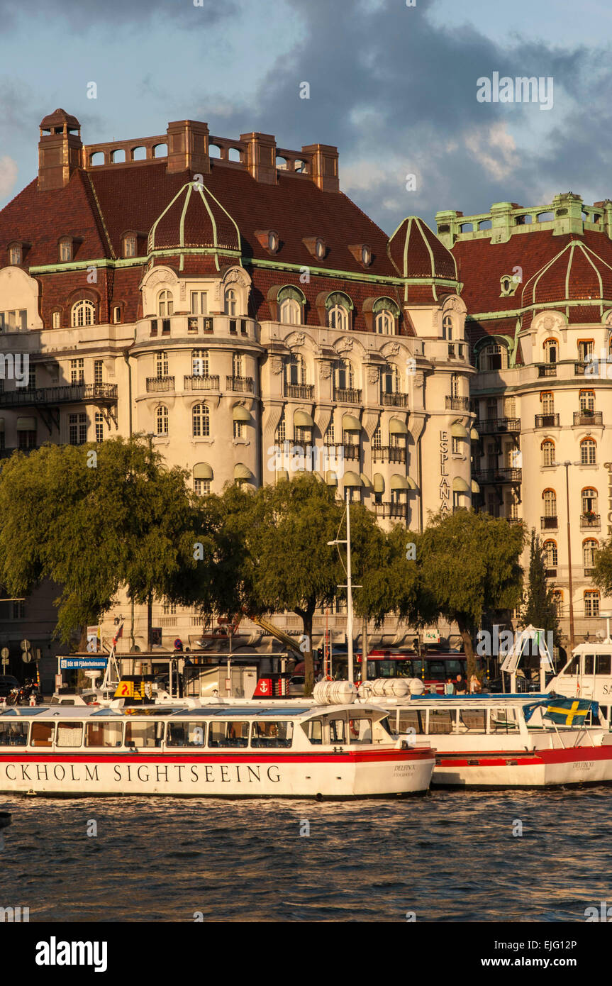Beautiful Apartment Building in Stockholm, Sweden Stock Photo - Alamy - Stockholm Apartment Building With Ocean View