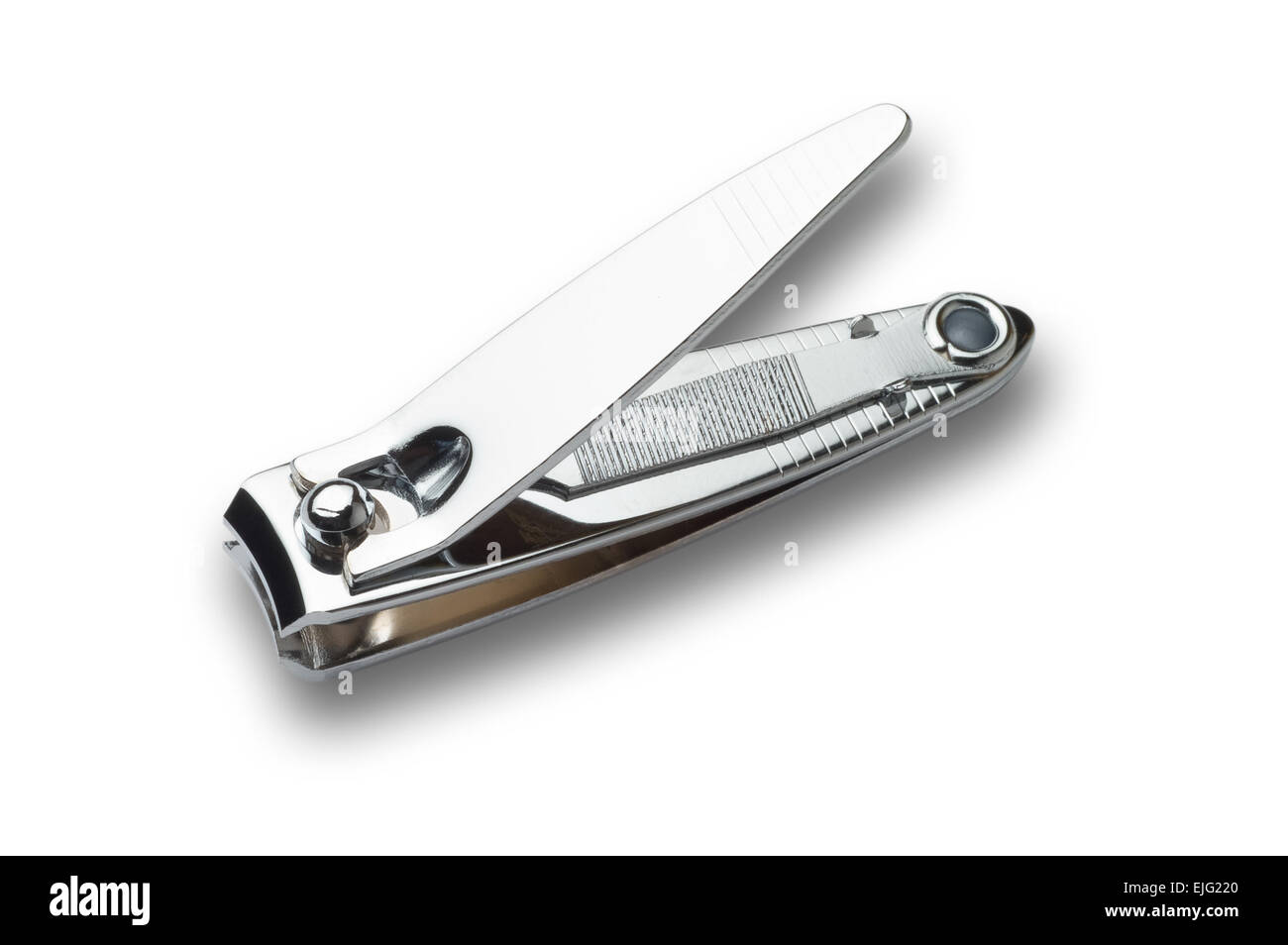 Nail clipper with path Stock Photo