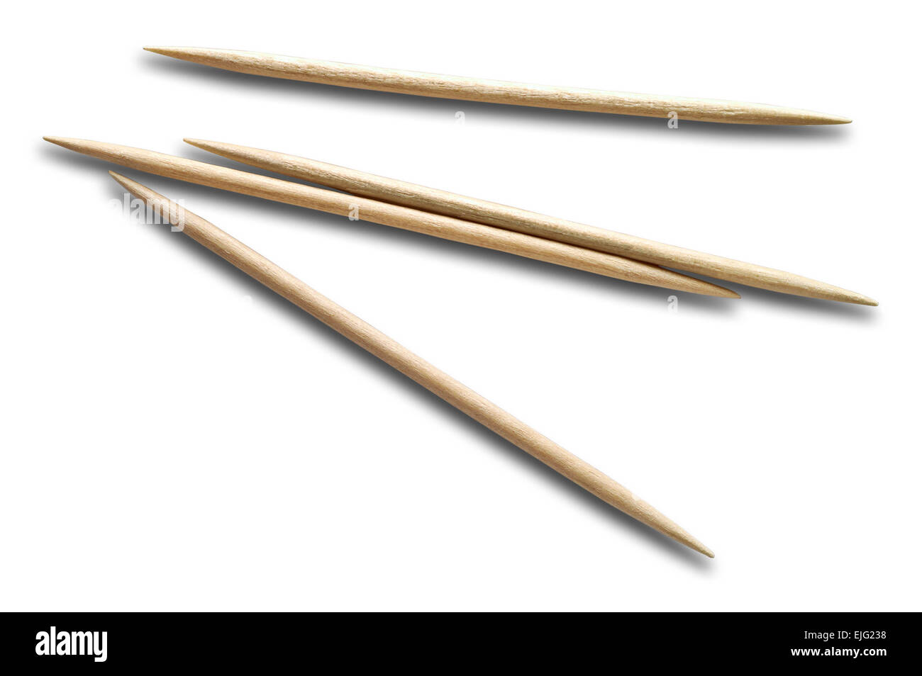 Toothpicks with clipping path Stock Photo Alamy