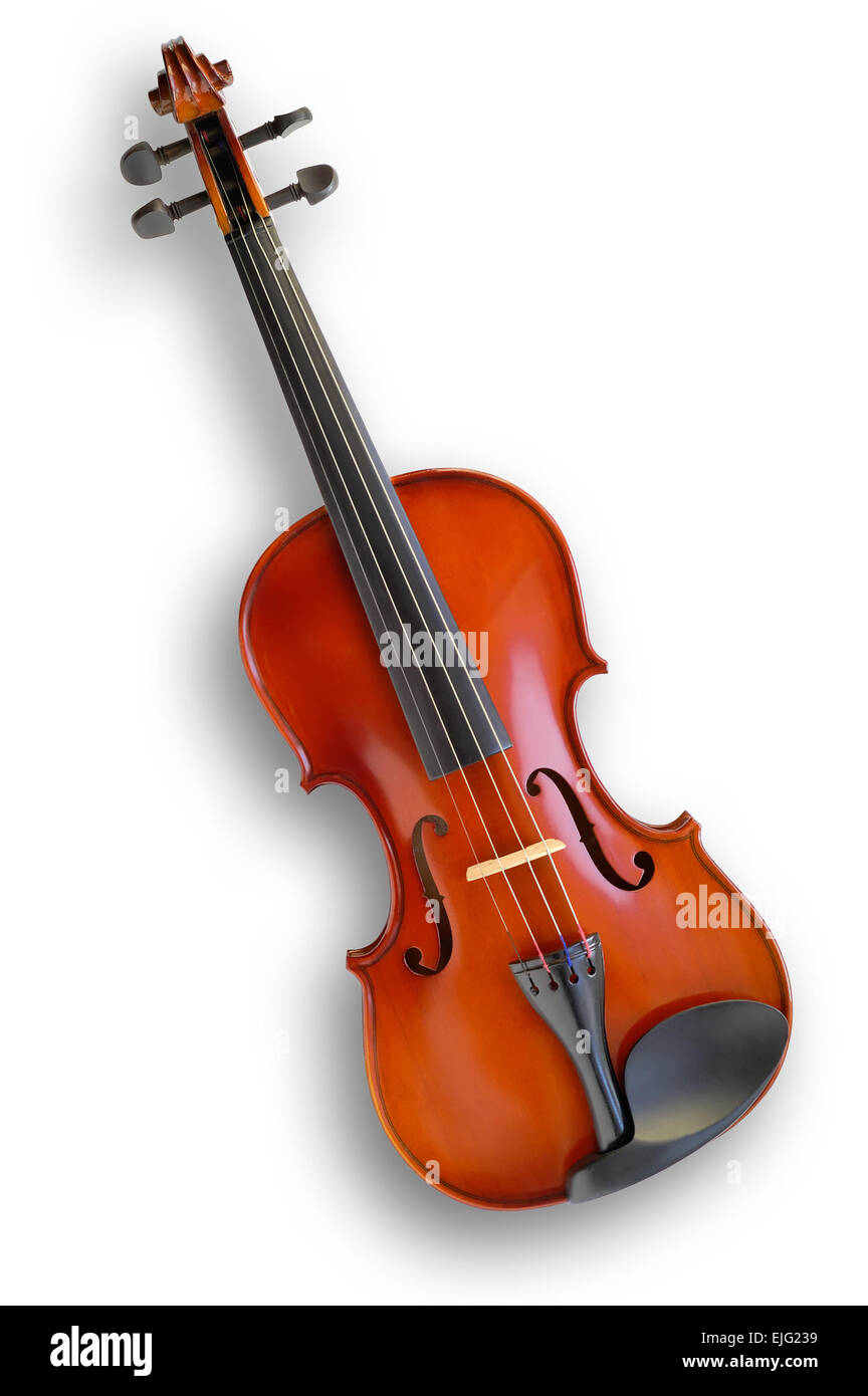 Musical instrument  violin Stock Photo