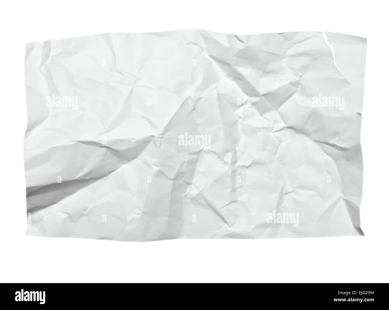paper ball crumpled Stock Photo