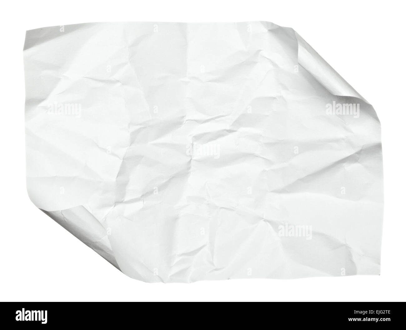 paper ball crumpled Stock Photo