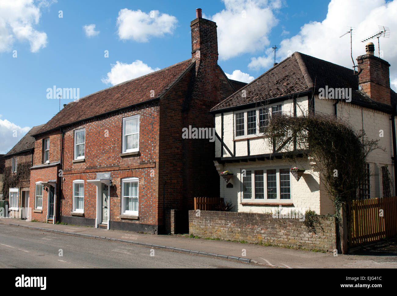 Houses in Brill village, Buckinghamshire, England, UK Stock Photo Alamy