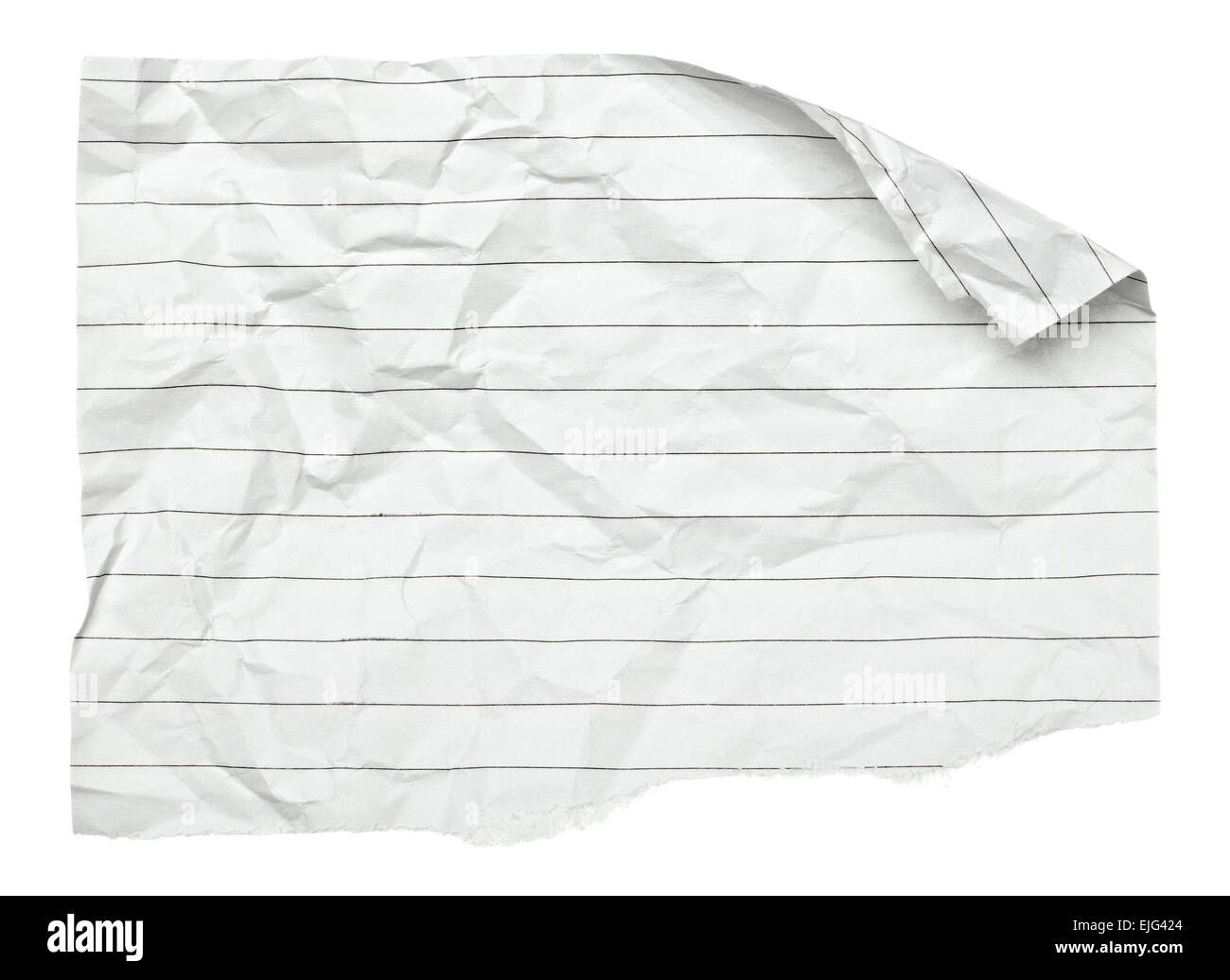 paper ball crumpled Stock Photo