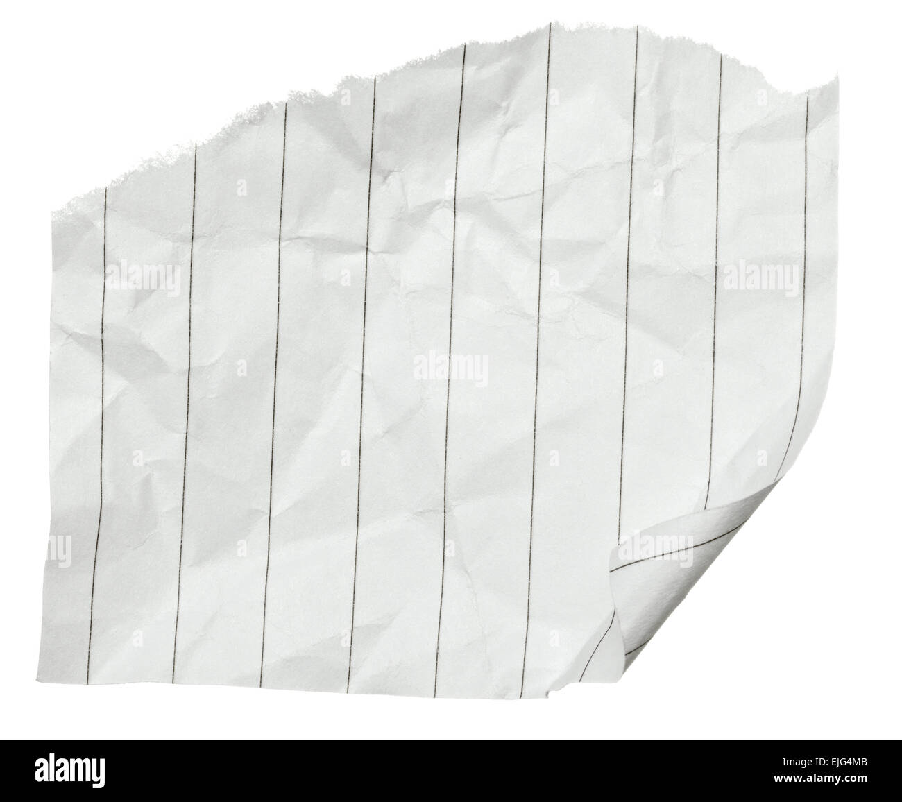 paper ball crumpled Stock Photo
