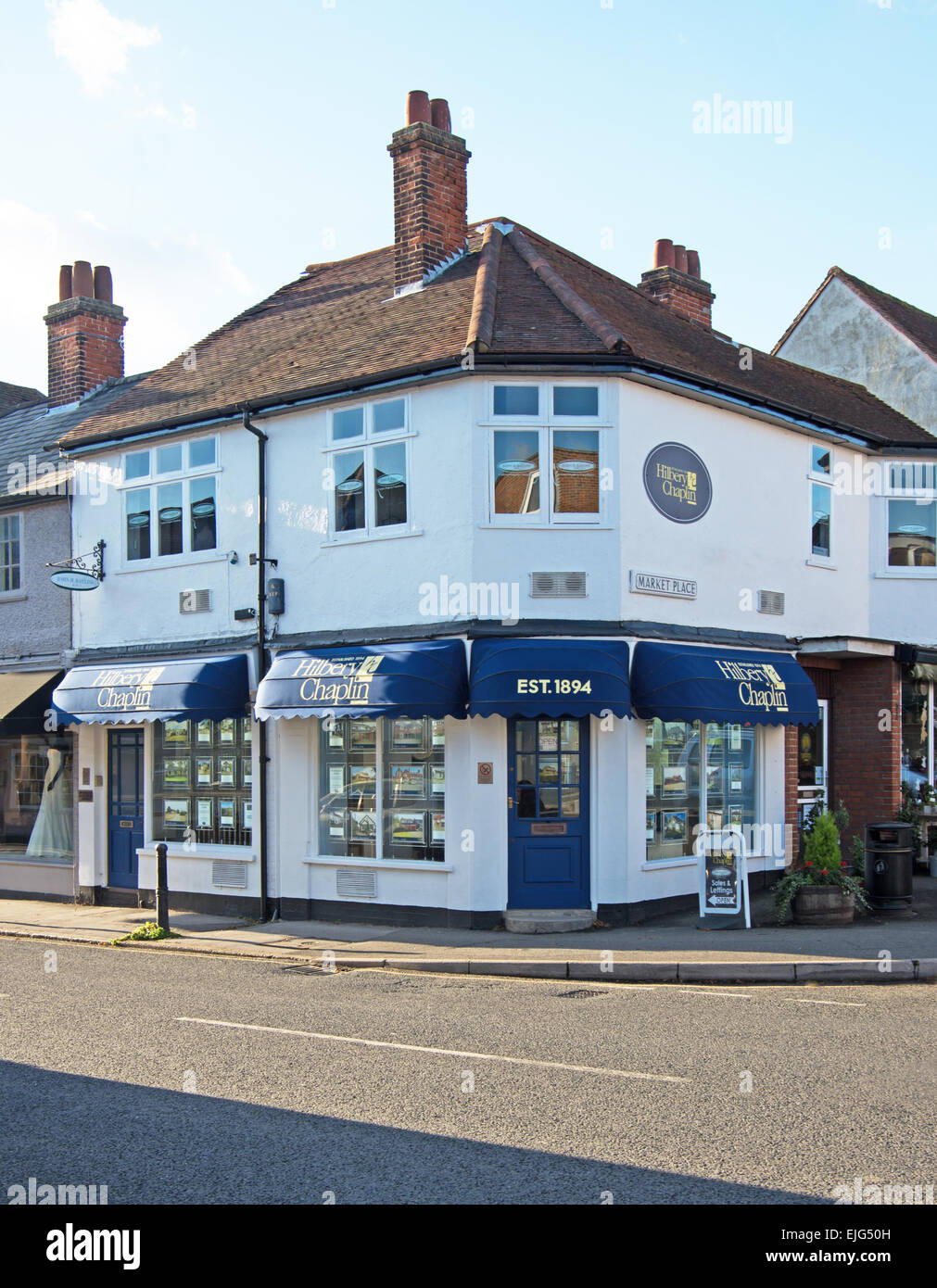Ingatestone, Estate Agent, High Street, Essex, England Stock Photo Alamy