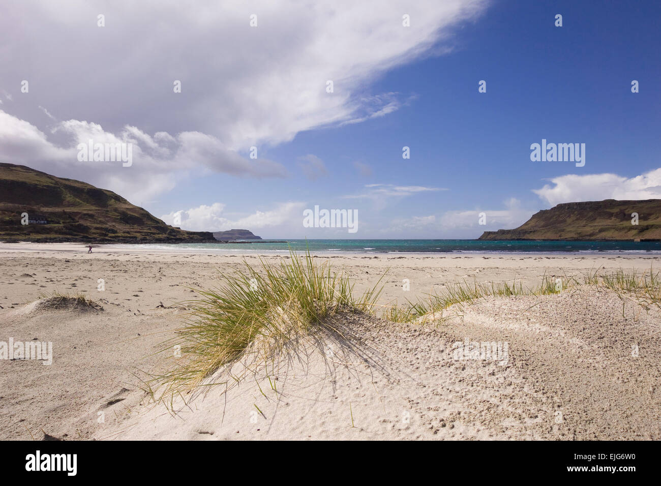 calgary bay dunes Stock Photo