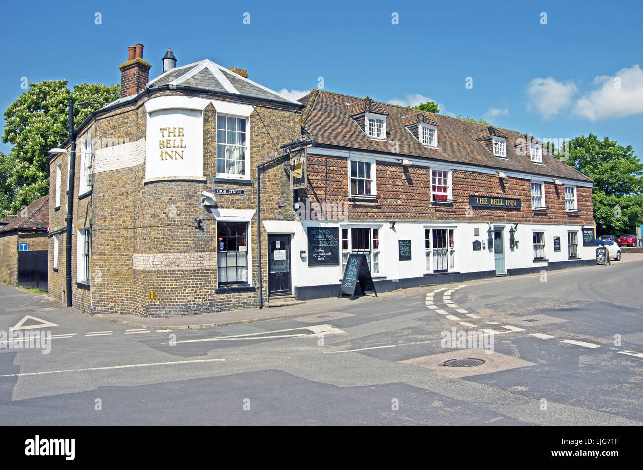 Minster in The Bell Inn, Isle of Sheppey, Kent Stock Photo Alamy