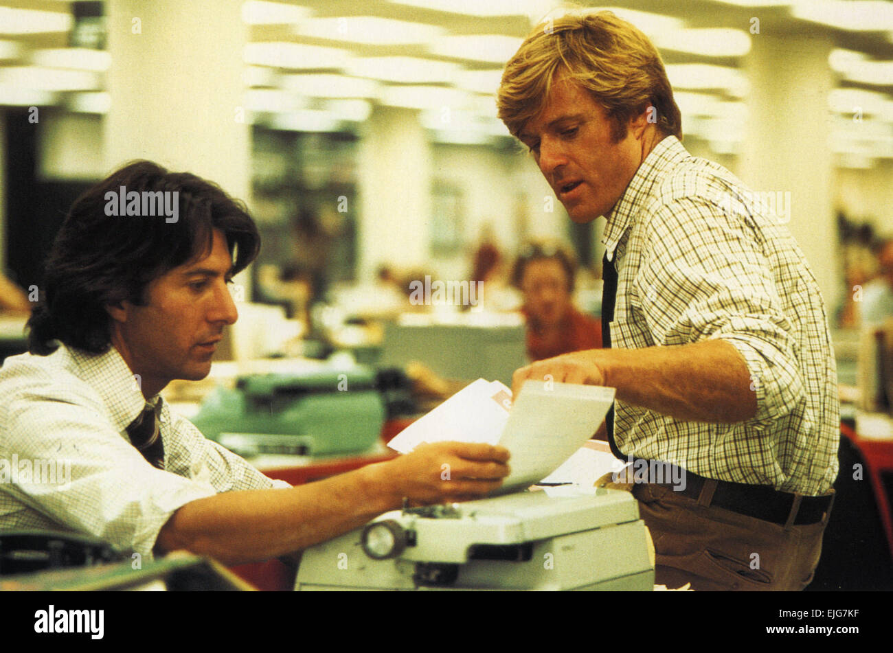 ALL THE PRESIDENT'S MEN 1976 Warner Bros film with Dustin Hoffman at