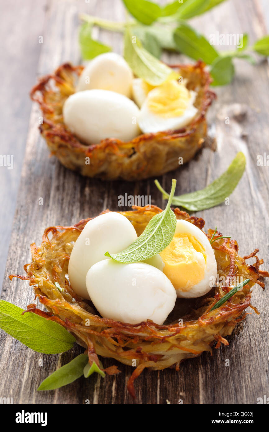 Boiled quail eggs Stock Photo Alamy