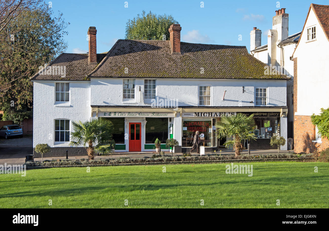 Ingatestone, Shops in High Street, Essex, England Stock Photo - Alamy