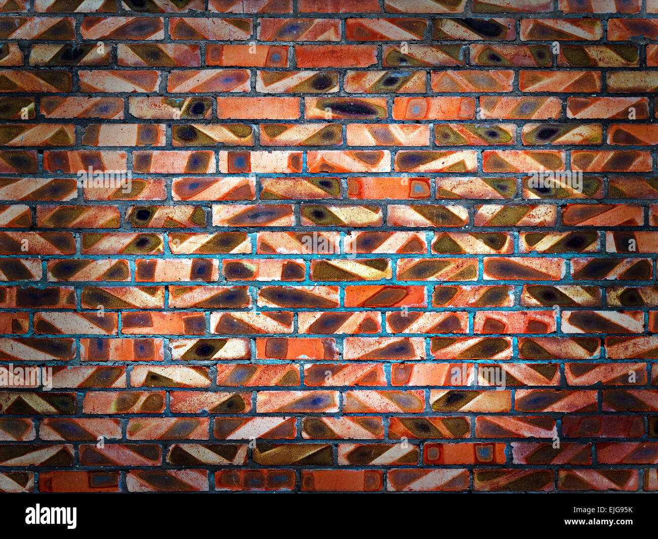 illustration of a brick wall in grunge style background Stock Photo - Alamy