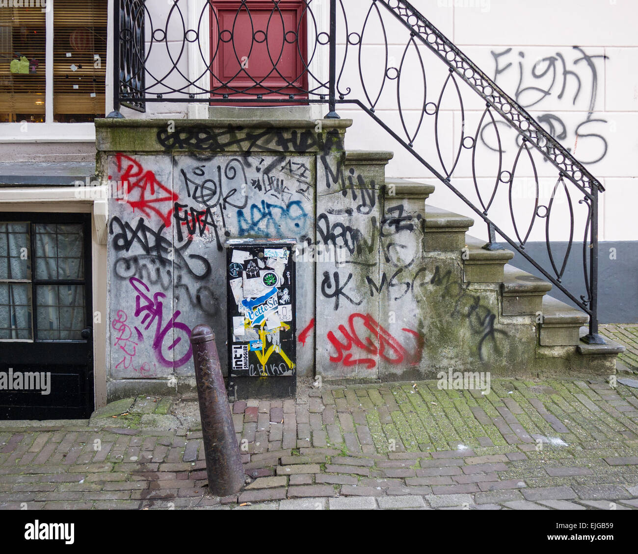 Amsterdam Graffiti High Resolution Stock Photography And Images Alamy