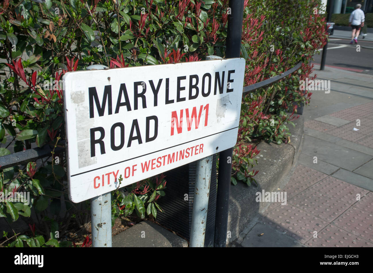 Marylebone Road Stock Photo