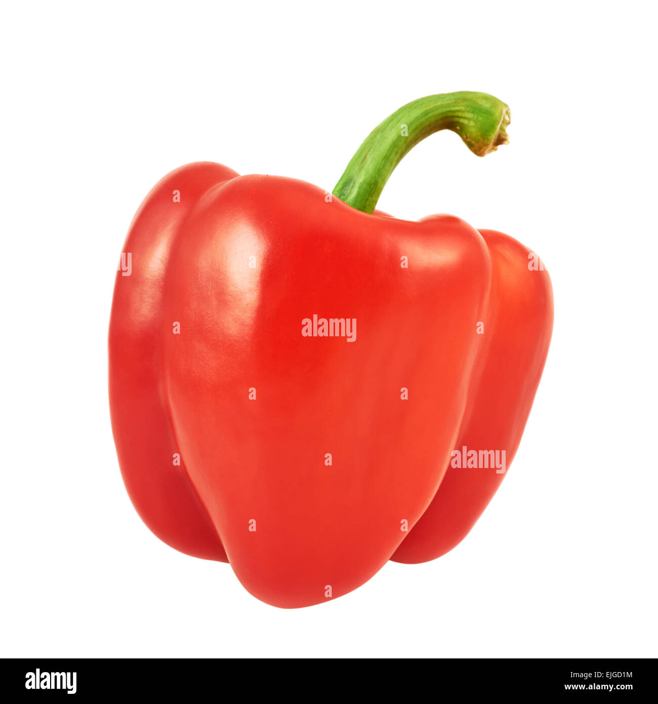 Sweet bell pepper isolated Stock Photo Alamy